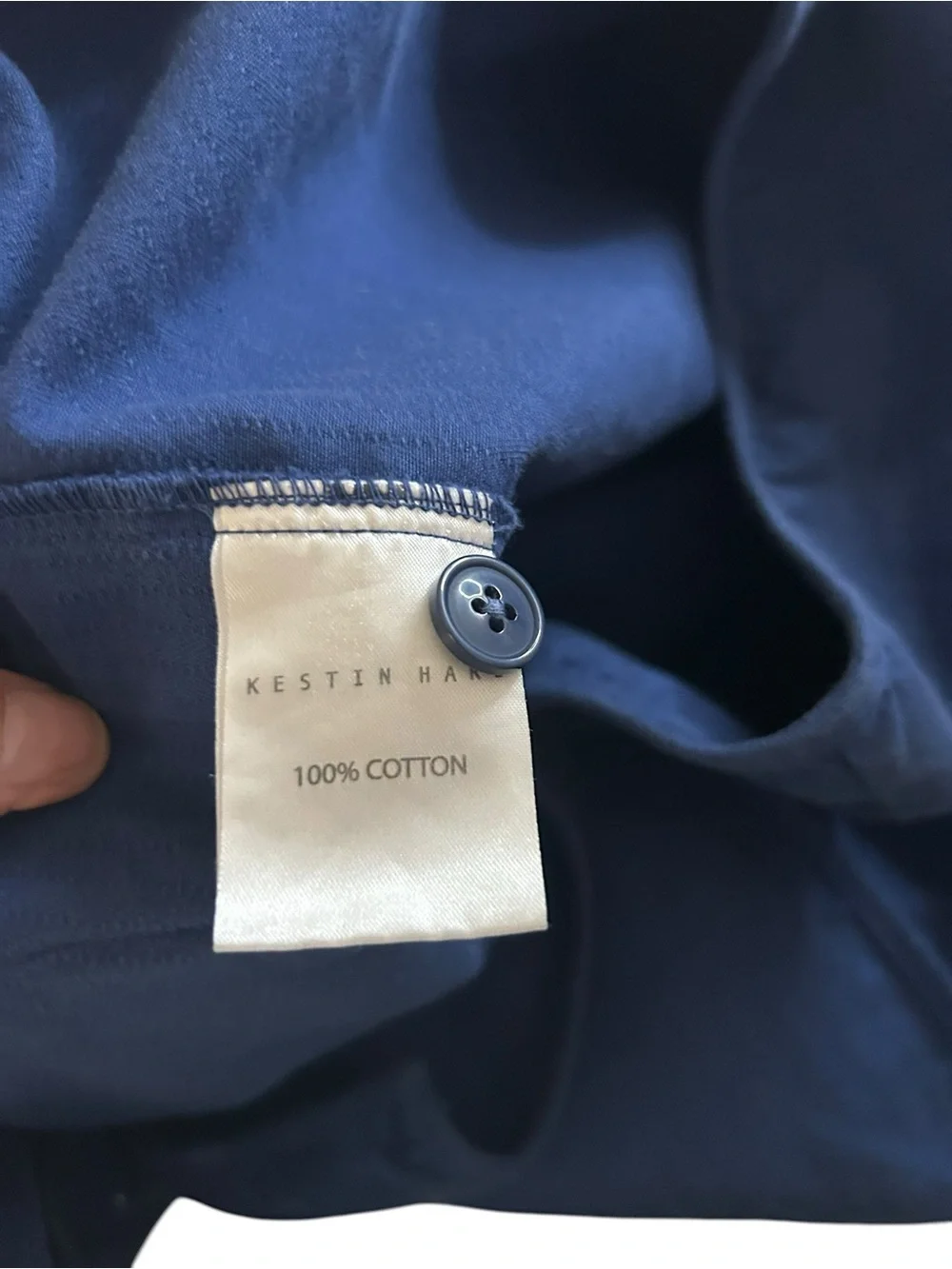 Kestin Hare Workwear Blue Vest Made in Portugal Size Small
